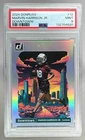 132704620 Marvin Harrison Jr 2024 Panini Donruss #12 Downtown! SSP RC PSA 9