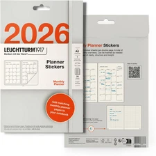 LEUCHTTURM1917 - Planner Stickers - Self Adhesive Monthly Planner Stickers for M
