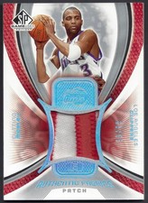 2004-05 SP Game-Used Cuttino Mobley Authentic Fabrics Patch 01/66 LA Clippers