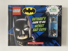 Lego Batman Worst Bad Guys Super Villain Guide Book Action Figure New XMAS SALE