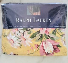 NOS Vintage Ralph Lauren "Brooke" Fitted Sheet - Twin  1561 