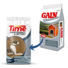 Time Greyhound Maintenance & Retired 15kg - Dog Food 1.86 per kilo