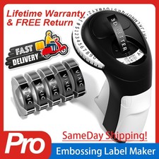 Phomemo Embossing Label Maker with 5 Label Tapes  Organizer Xpress, Pro Label