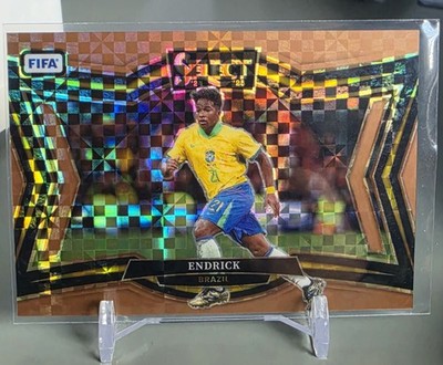 2024-25 Panini Select FIFA Endrick #225 Field Level BRONZE  /75 Brazil!