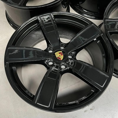 Original Porsche Cayenne E3 22'' Sport Classic Felgen Turbo S GTS Hybrid