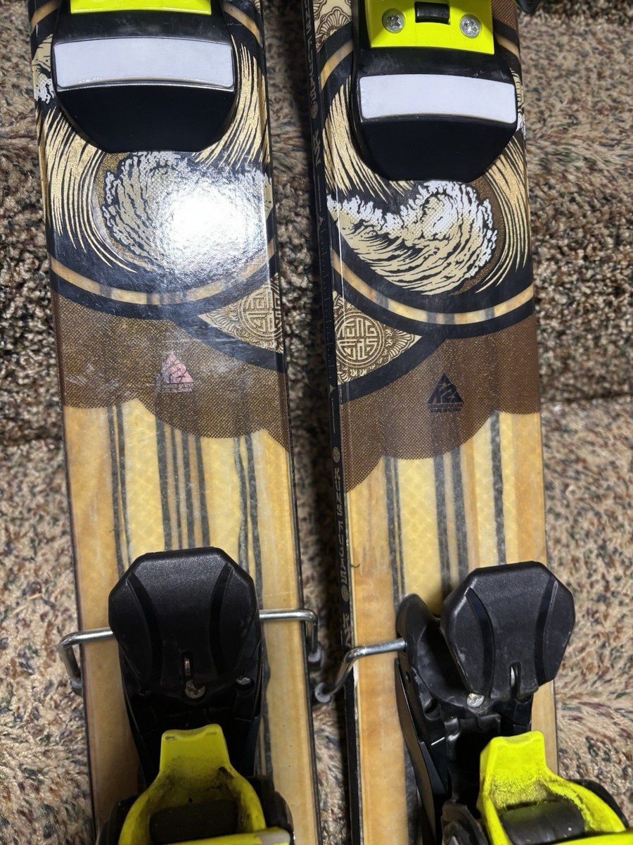 K2 Kung Fujas Pep Fujas Pro Model All Mountain Skis 189 cm W