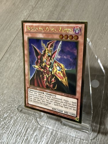 Breaker The Magical Warrior PGLD-EN052 Gold Rare 1st Edition NM - Picture 2 of 4
