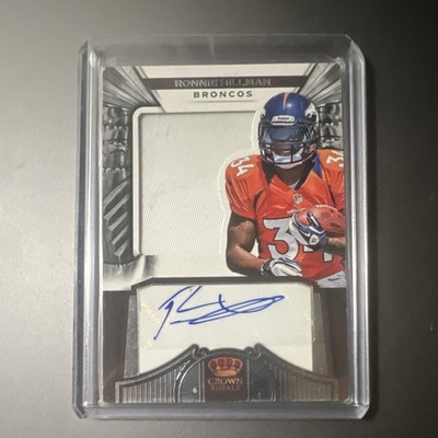 Panini 2012 Crown Royale Prime Rookie Auto Patch Ronnie Hillman #278 Broncos