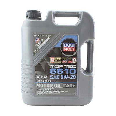 Liqui Moly 22190 Engine Motor Oil - Top Tec 6610 0W-20 (5 L)