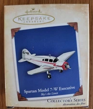 Hallmark Keepsake Ornament Spartan Model 7-W Executive Sky's The Limit Series #8