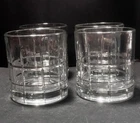 Vintage Anchor Hocking Set Of 4 Whiskey Liquors Glasses Thick Heavy Bottom MCM