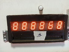 Bally Pinball 6 Digit Numeric Display Working...