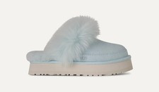  1173930-REF WOMENS UGG DISQUETTE CHALET SLIPPER 'REEF BLUE'