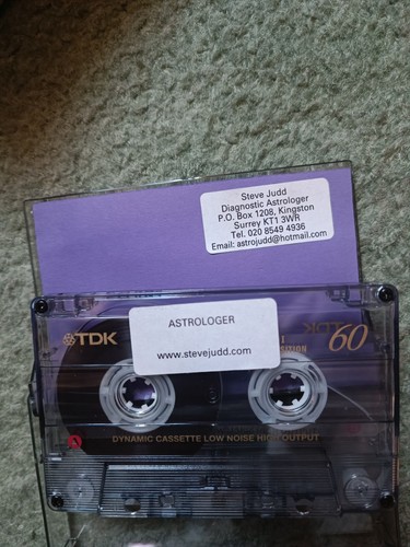 Rare Astrology Tapes Cassettes 90s 2000s Steve Judd Liz Greene - Picture 15 of 21