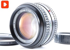 Minolta Md 50mm 1.4 for sale | eBay