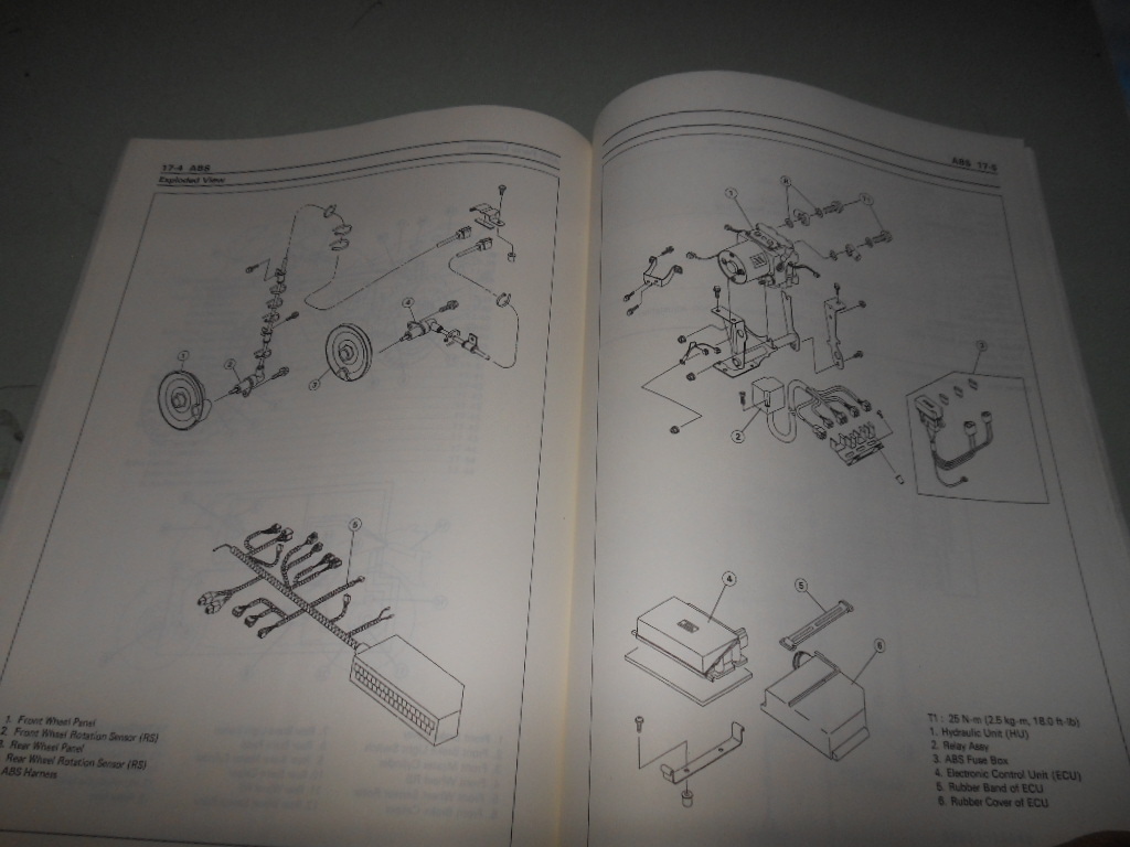 Kawasaki GPZ ZX11000 F1 ABS 1996 Service Manual Supplement