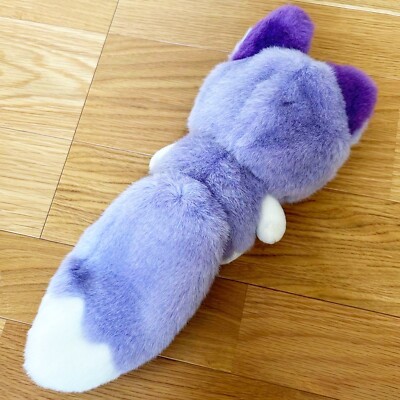 Sanrio Hello Kitty LAVENDER Hokkaido Limited Plush Toy Fox Purple