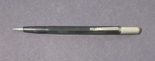 Vintage Scripto Mechanical Pencil - Solid Black Barrel, "Scripto" on the Clip