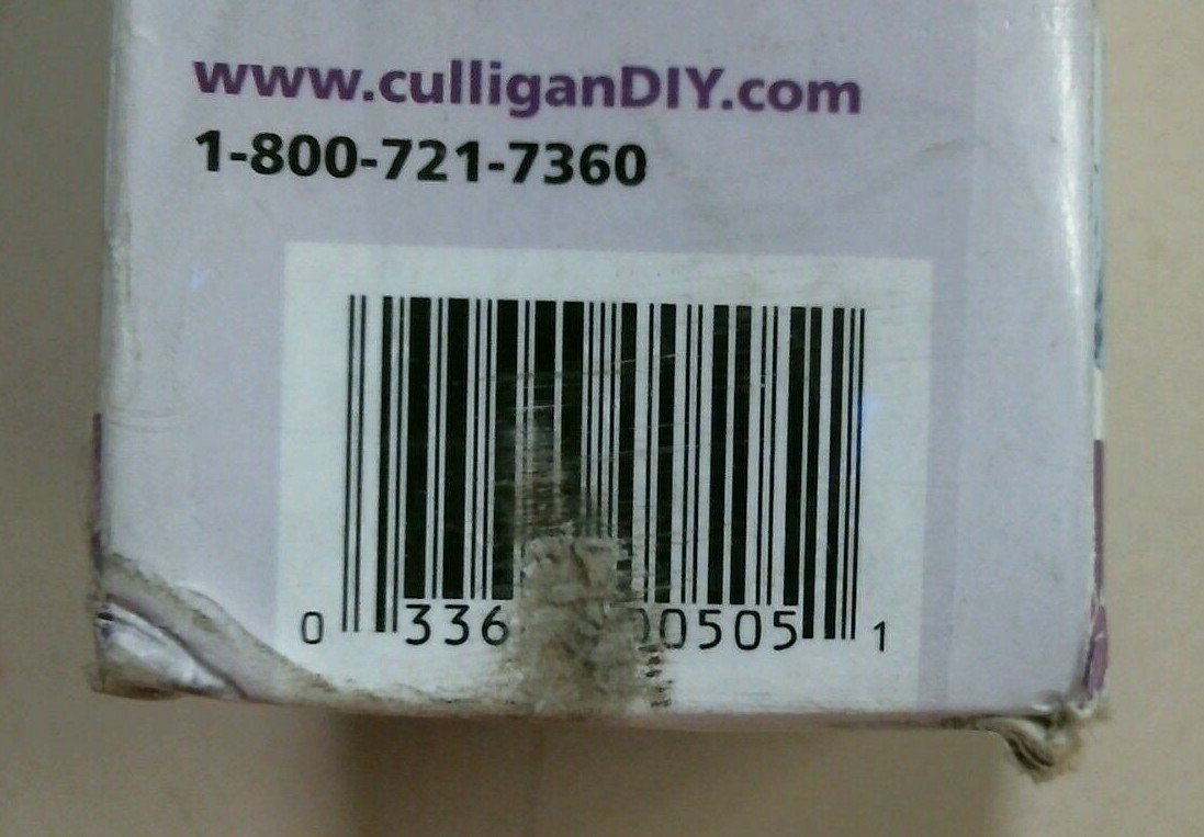 IC-100A Culligan Level 1 Disposable Inline Filter Replacement Filter, FREE SHIP