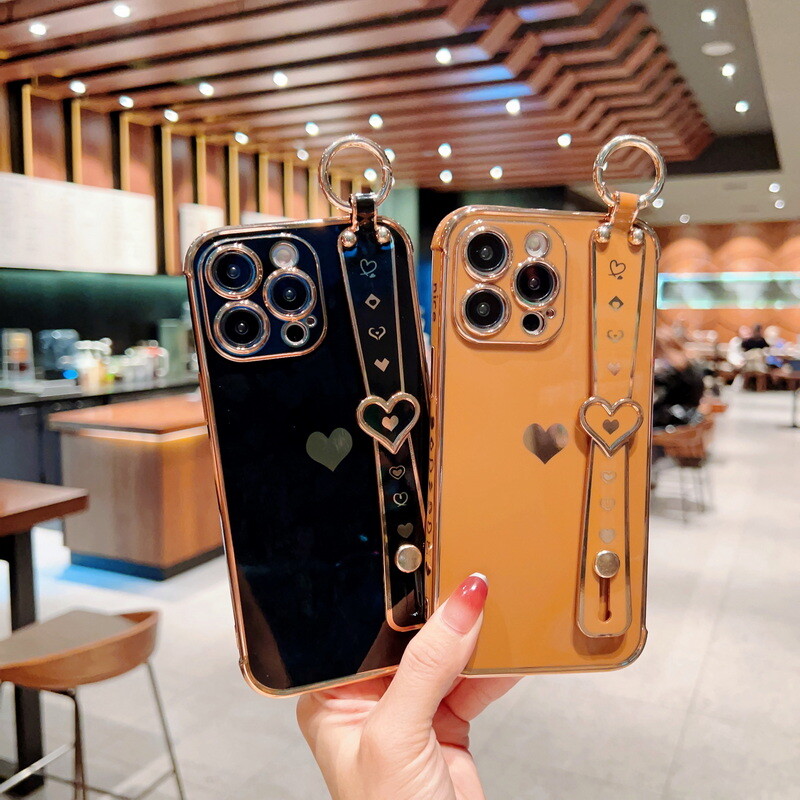 For iPhone 16 15 14 13 12 11 Pro Max Plus Stand Watch Band Shock