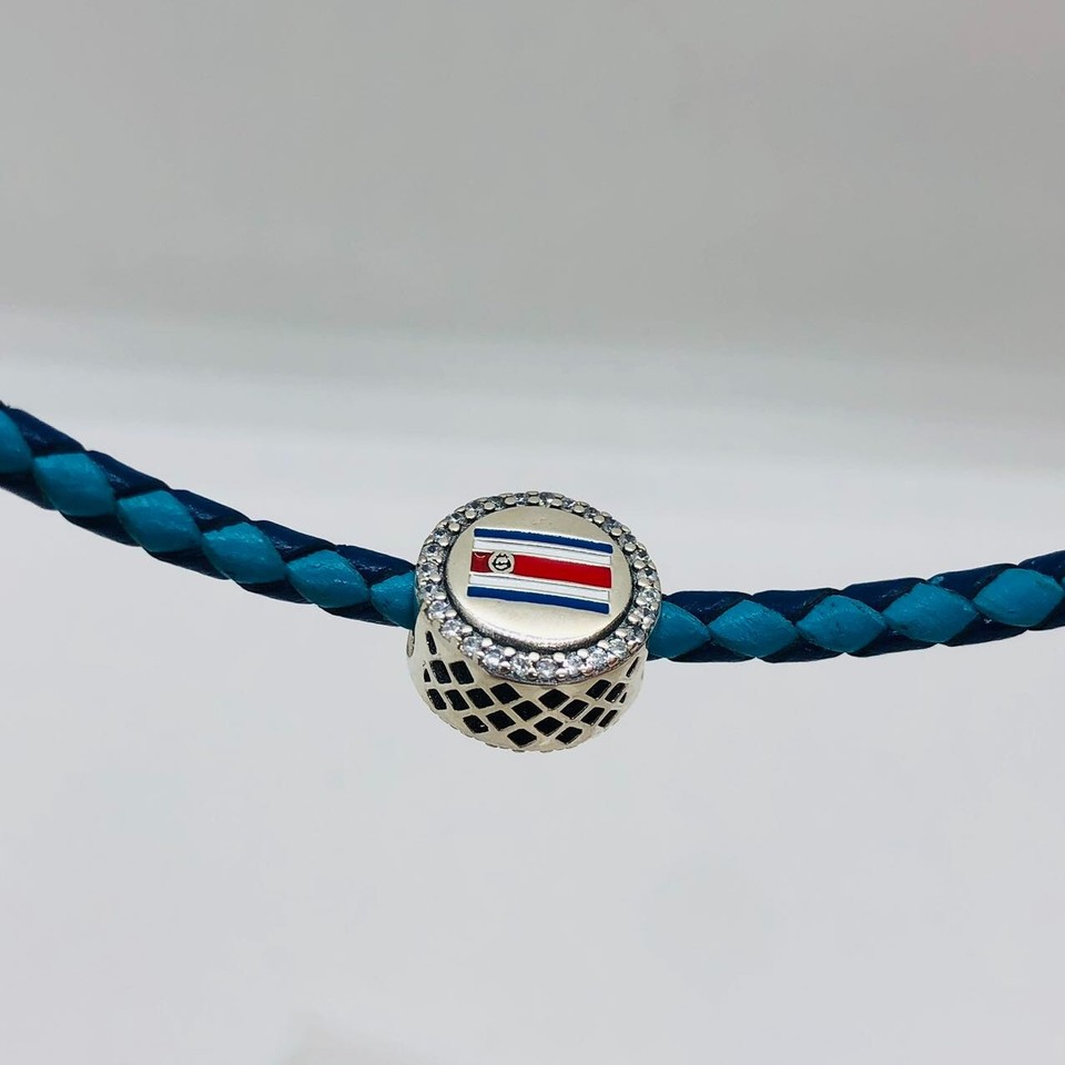 Pandora Costa Rica Flag Exclusive Dangle Charm eBay