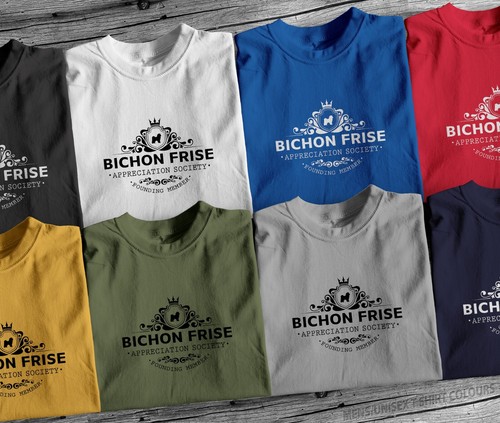 T-Shirt Bichon Frise felpa con cappuccio cane proprietario a piedi regalo B2G1F! - Foto 53 di 84
