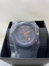 A/X Armani Exchange Men's Chronograph Blue Silicone Strap 47mm Watch AX1335