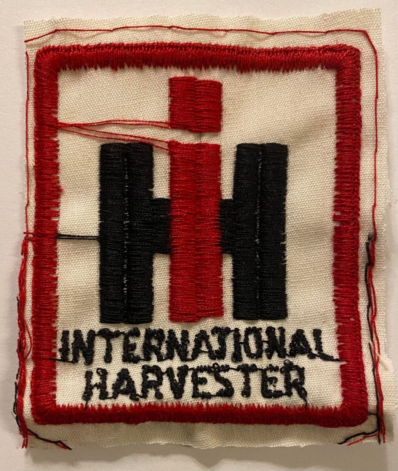 Vintage 1970s International Harvester 2.5" x 2.75" Untrimmed Patch