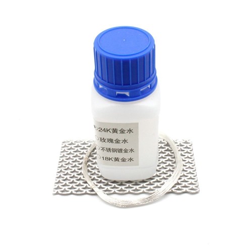 Plating Solution Electroplating Kit Gold Plating Liquid Removal Jewelry Tools - Picture 8 of 17