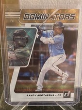 2021 Donruss Randy Arozarena Dominators /999 #DOM4 Tampa Bay Rays