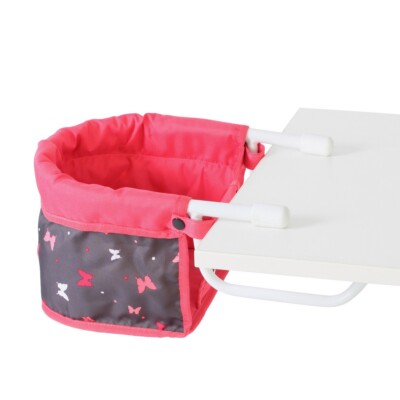Bayer Chic 2000 Puppen-Tisch-Sitz Butterfly Koralle TOP