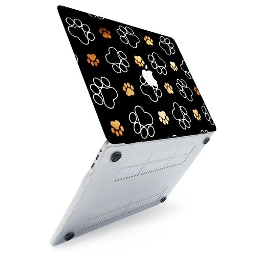 Cute Cat Dog Paws Pet Hard Case For Macbook M2 M3 Air 13 15 Pro 16 14 11 12 inch - Picture 5 of 12