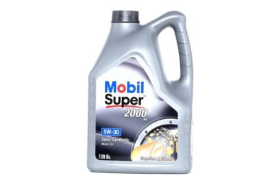 MOBIL Super, 2000 X1 153536 Engine Oil  5W-30, 5l, Part Synthetic Oil