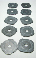 10 Vintage Webster Chicago Corp Vinyl Record 7" 45 RPM Metal Insert Adapters