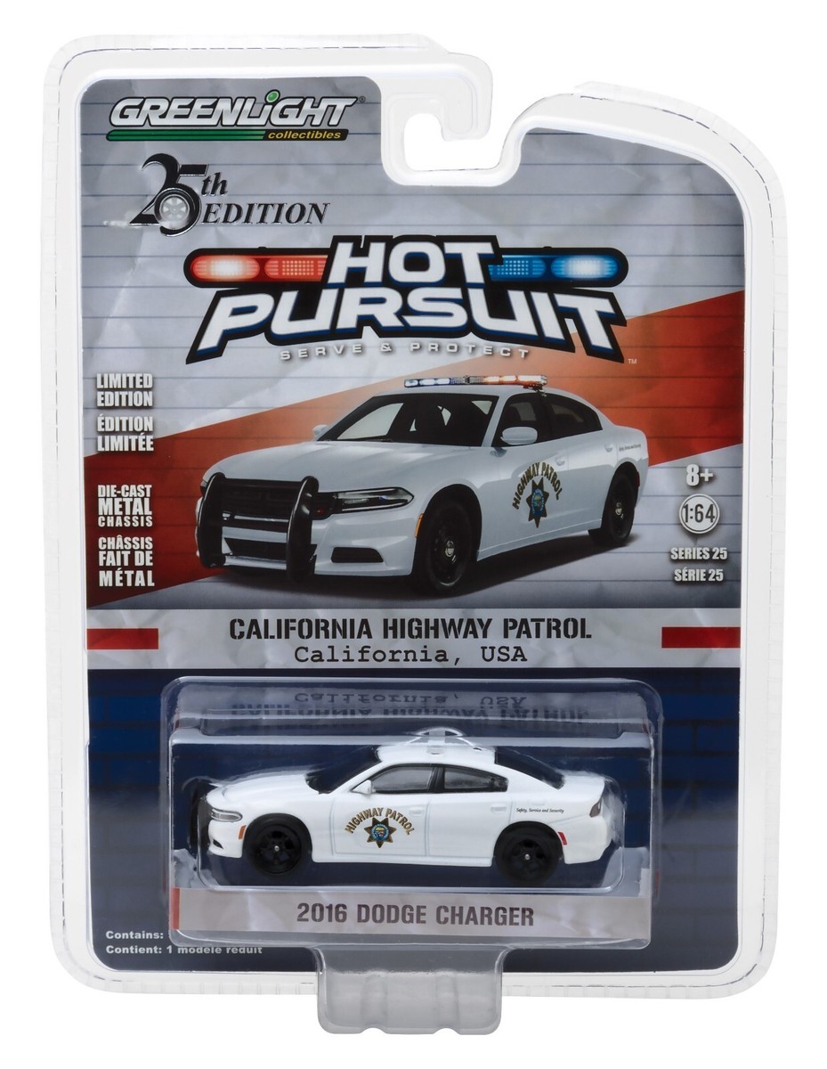 1:64 GreenLight *HOT PURSUIT 25* CALIFORNIA HIGHWAY PATROL 2016