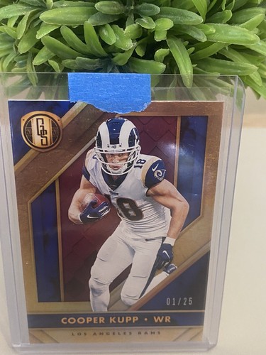 Cooper Kupp 2020 Panini Gold Standard 01/25 Los Angeles Rams No.82 Wide Receiver - Picture 4 of 15