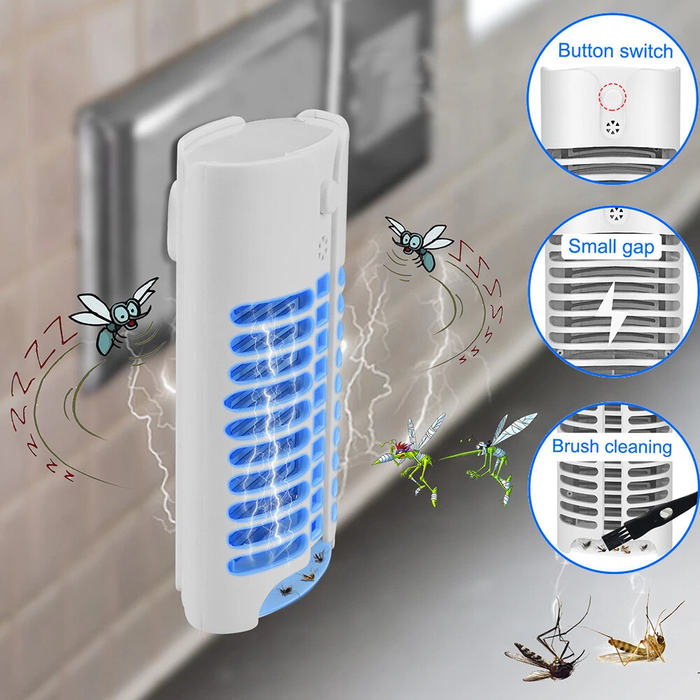 UK Plug Electric Insect Mosquito Fly Killer Bug Zapper Pest Repellent Lamp Trap