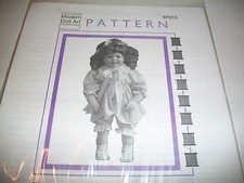 SEELEYS MODERN ONE PIECE ROMPER SKIRT PATTERN 22" DOLL P015 STREET SWEET KIDS