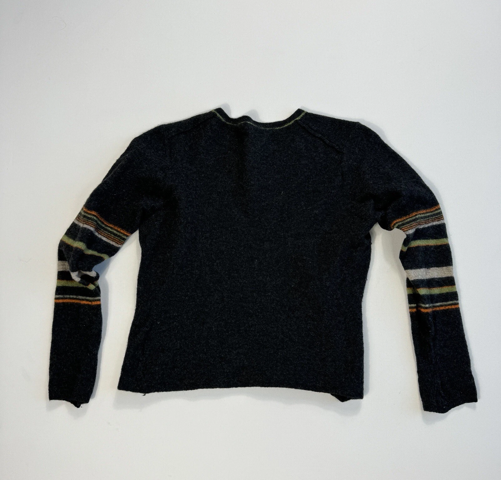 smartwool merino wool pullover outdoors casual striped sweater