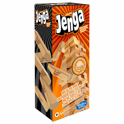 Klassisches Jenga Spiel Stapel Holzblock Spiel Spaß Spiel ideales Weihnachtsgeschenk