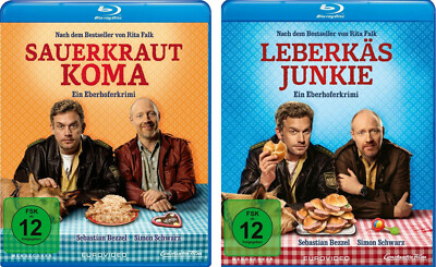 2 Blu-rays * EBERHOFER - SAUERKRAUTKOMA + LEBERKÄSJUNKIE IM SET # NEU OVP %