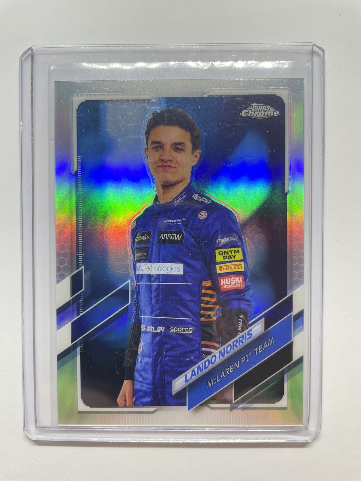 2021 Topps Chrome FORMULA 1 MCLAREN LANDO NORRIS REFRACTOR #6