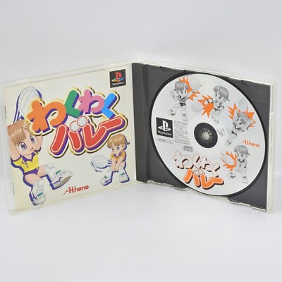 WAKU WAKU VOLLEY PS1 Playstation ccc For JP System p1