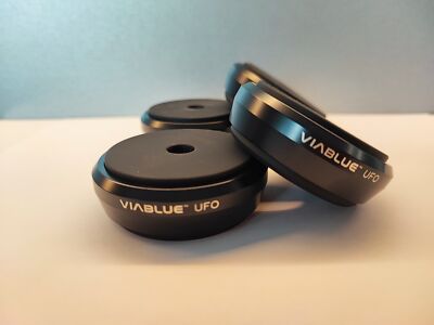 Viablue UFO XL Absorber Schwarz Set 4 Stück Auspackware
