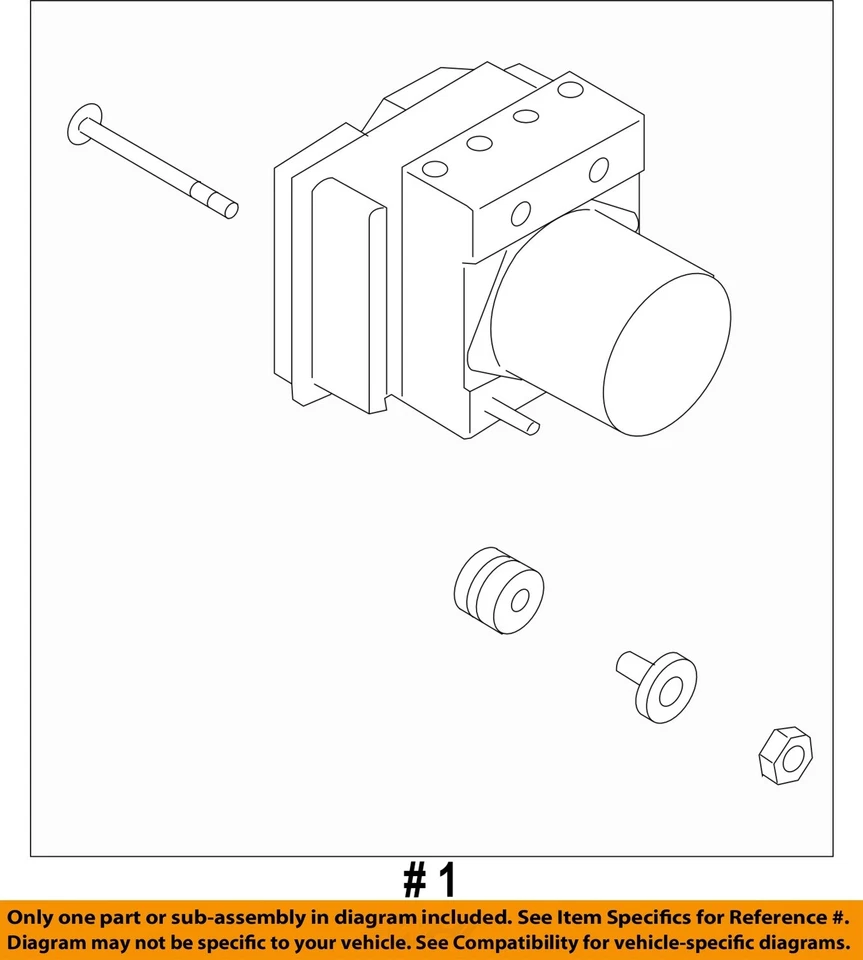 Modulador ABS usado se adapta a: Subaru Forester 2012 modulador montaje vehículo dinámico Foto 4 de 4