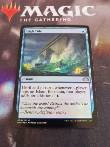 Mtg. High Tide. Foil. Dominaria Remastered. Pack Fresh  - Picture 1 of 1