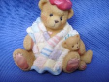 Cherished Teddies CAN'T BEAR TO SEE YOU UNDER THE WEATHER Get Well Figurine