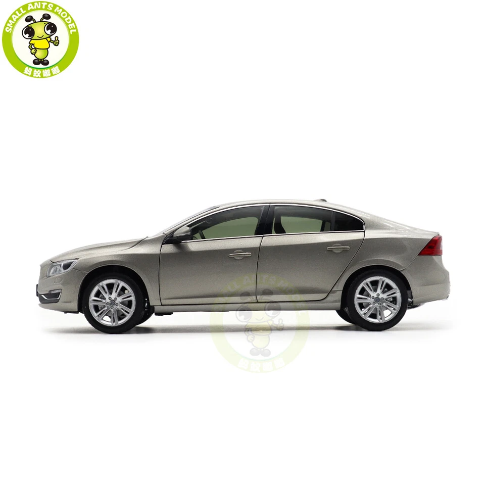 1/18 Volvo S60 S60L T5 Gris Diecast Modelo Coche de Juguete Amigos Regalos Foto 2 de 4