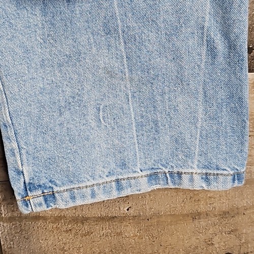 Zara Youth Unisex Clothes SZ 9Y Wide Leg Denim Light Wash Jean Overalls - Picture 11 of 12