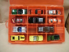 Hot Wheels  Others, 9 Car Lot w Plano Case, Toy Cars 1:64 Diecast VG Condition